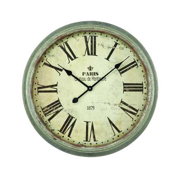 Elk Home Chateau de Montautre Wall Clock 3205-008